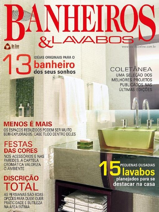 Title details for Banheiros e Lavabos by Online Editora - Available